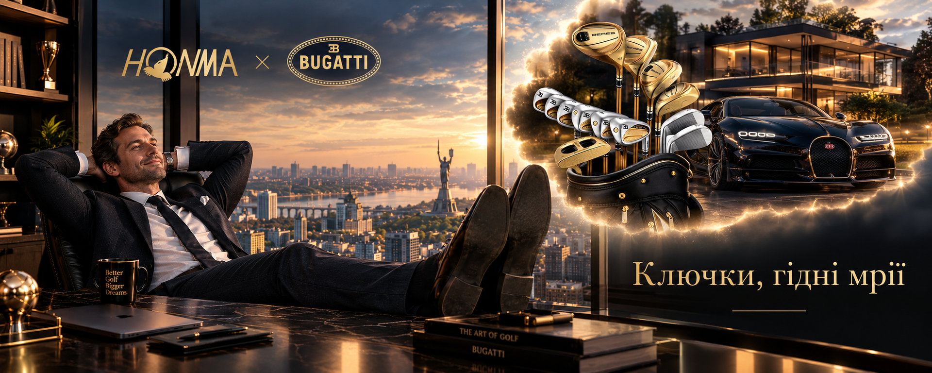 Honma x Bugatti